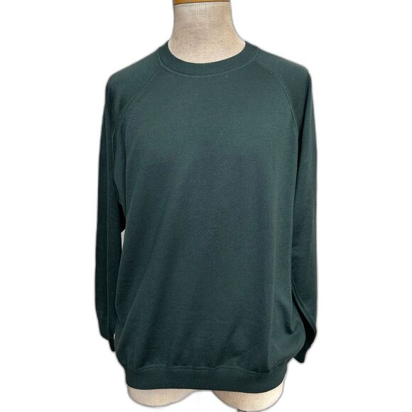 Lino Orefice Emerald Green 100% Virgin Wool Italian Sweater - Men XL - Picture 1 of 6